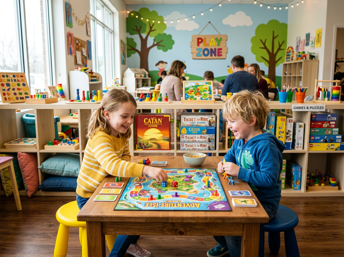 Niños jugando en JuegaLoft